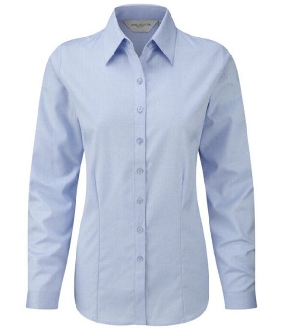 Russell Collection Lady LS H&amp;#x27;Bone Shirt